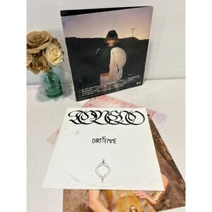 Tove Lo Dirt Femme colored blue LP record vinyl album with inserts 2 posters